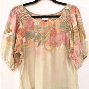 Anthropologie - HD in Paris - Floral - Boho Top